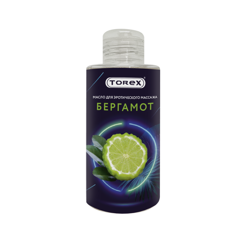 Интимное масло массажное Torex с бергамотом